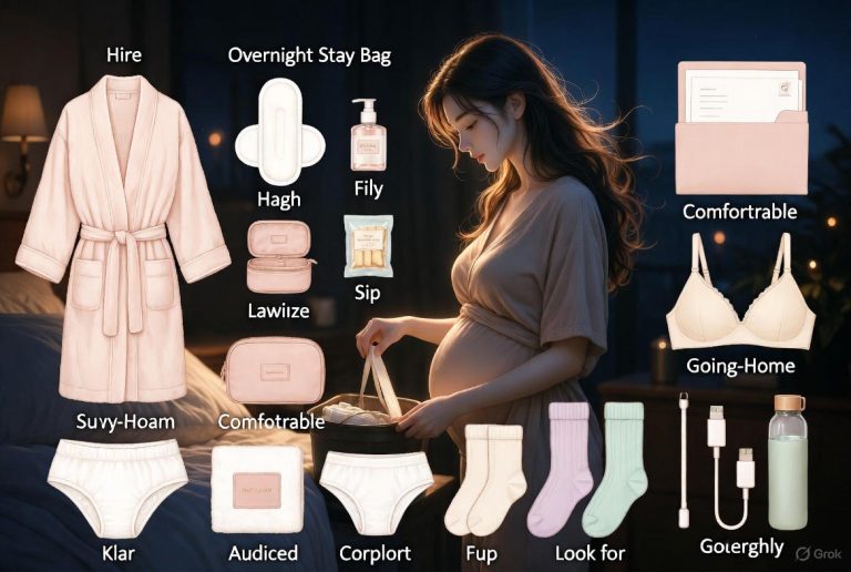 Hospital Bag Checklist for Overnight Stay