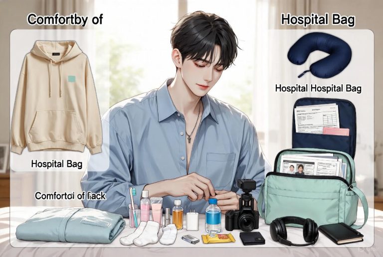Hospital Bag Checklist for Husband