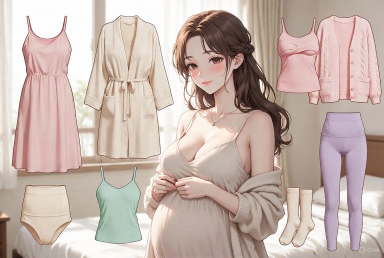 Hospital Bag Clothes for Mum (What to Wear During Labor & Postpartum)