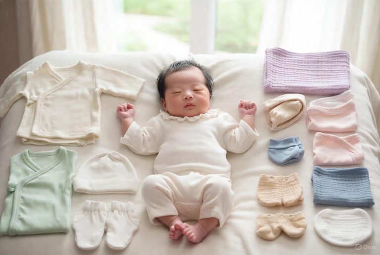 Newborn Baby Hospital Bag Checklist (Essential Items for Your Baby’s First Days)