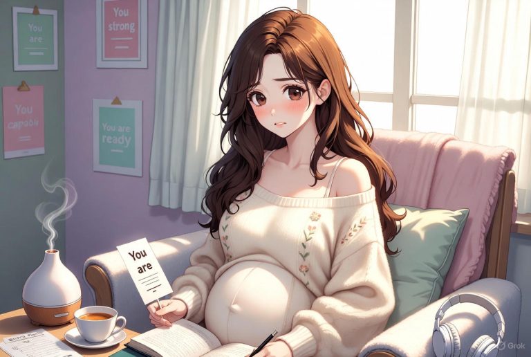 Tips for Anxious Moms Before Delivery (Calm, Confidence & Mindset Guide)